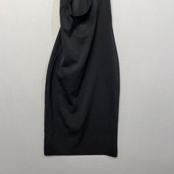 NWT Zara Women Sleeveless Midi Dress Size Small Black B372 -22 - Picture 16 of 16